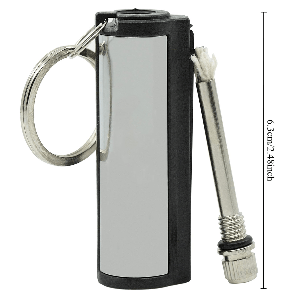 5-pack set Metal Match Flint Lighter, Permanent Match, Permanent Lighter, Emergency Lighter