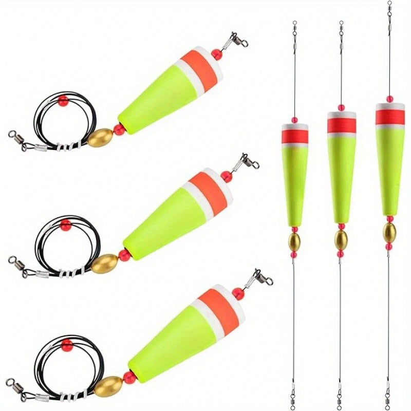 3 models/packs of fishing floats for fishing pine trout