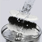 Cat Water Fountain Stainless Steel 304-1.1Gal/4L Cat Fountain For Drinking With 6 Replacement Filters