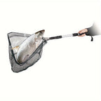 Durable Foldable Fish Net, Extend to 34-51Inches