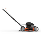 Gas Lawn Mower, 125cc Made in the USA Briggs & Stratton® e450 engine,  Adjustable Cutting Heights, 20" Cutting Path, 7" Wheels, TCI Ignition 2-year warranty