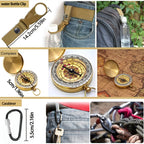 Survival Gear And Equipment 15 In 1, Outdoor Emergency Survival Kit