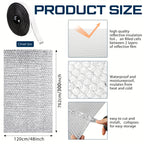 RV Window Insulation Kit (Silvery, 600 X 48 Inches)