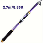 Sougayilang Telescopic Fishing Rods 1.8~3.3m Glass Fiber Spinning Rod