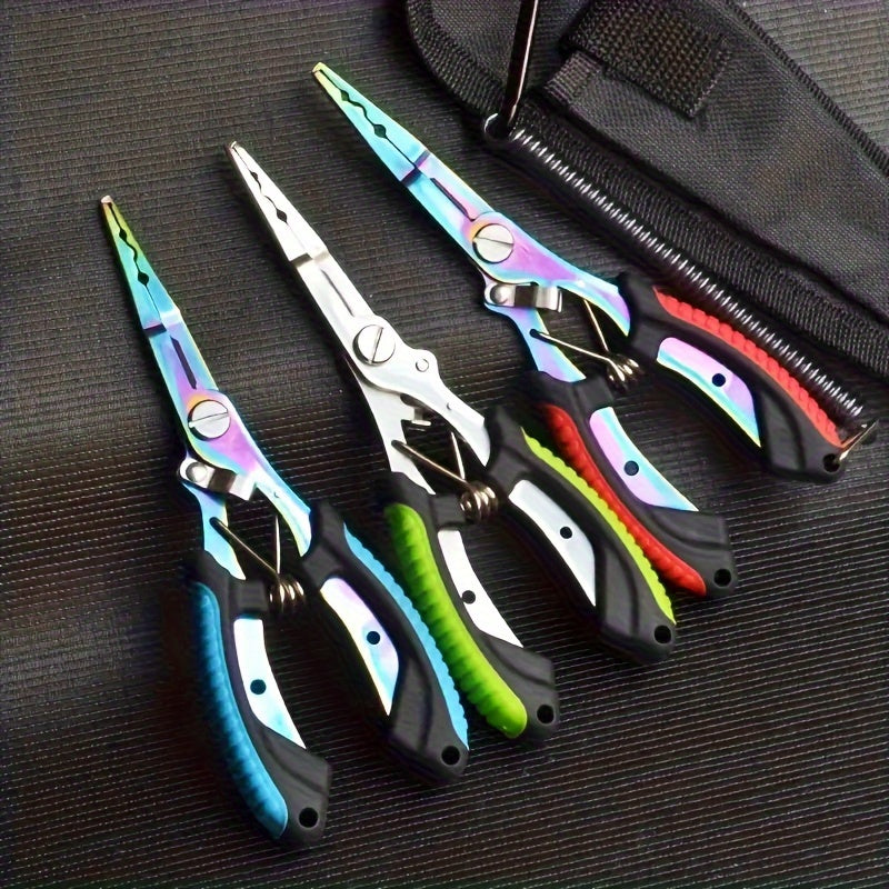 Multipurpose fishing pliers.