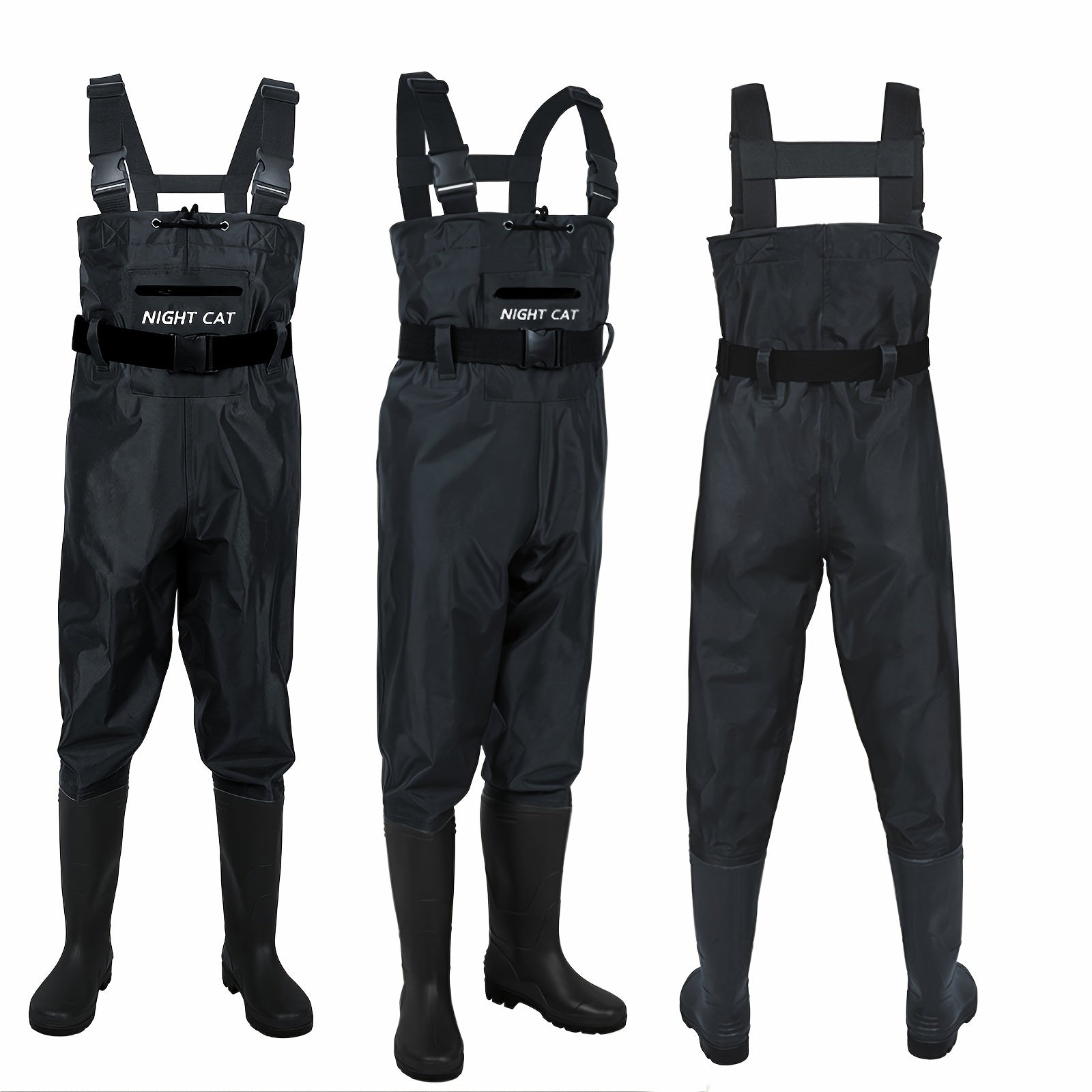 Waders For Men And Women, Waterproof Chest Wader With Bootfoot Size 6 To 14