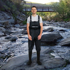 Waders For Men And Women, Waterproof Chest Wader With Bootfoot Size 6 To 14