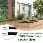 5 x 5 x 2 ft Garden Cucumber Trellis for Climbing Plants