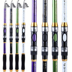 Sougayilang Telescopic Fishing Rods 1.8~3.3m Glass Fiber Spinning Rod