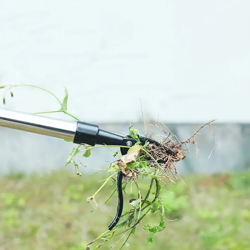 New Model Of Standing Manual Weed Remover With Three Sections, Uprooting Tool For Weeding
