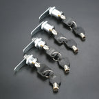 1Set Drawer Tubular Cam Lock For Door Mailbox Cupboard Cabinet  +Locking Plate Furniture Hardware 16/20/25/30mm with Alike Keys