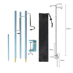 Camping Lamp Stand Hook Portable Folding