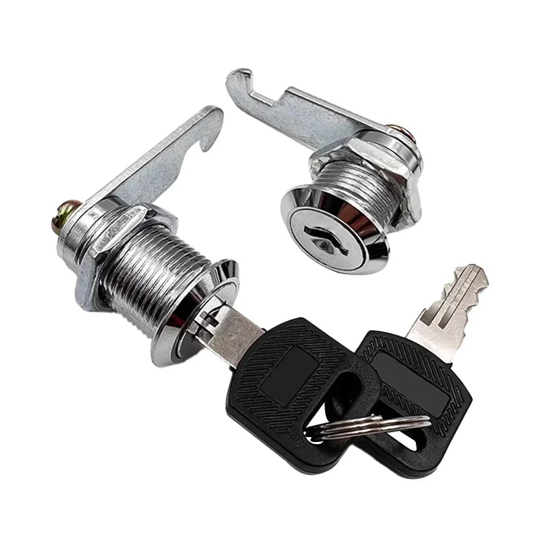 5/20 Sets Security Lock Metal Cylinder Cabinet Locker Cam Lock With Keys Security Mailbox Lock Drawer 16mm/20MM/25MM/30MM