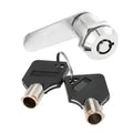 1Set Drawer Tubular Cam Lock For Door Mailbox Cupboard Cabinet  +Locking Plate Furniture Hardware 16/20/25/30mm with Alike Keys