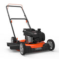 Gas Lawn Mower, 125cc Made in the USA Briggs & Stratton® e450 engine,  Adjustable Cutting Heights, 20" Cutting Path, 7" Wheels, TCI Ignition 2-year warranty