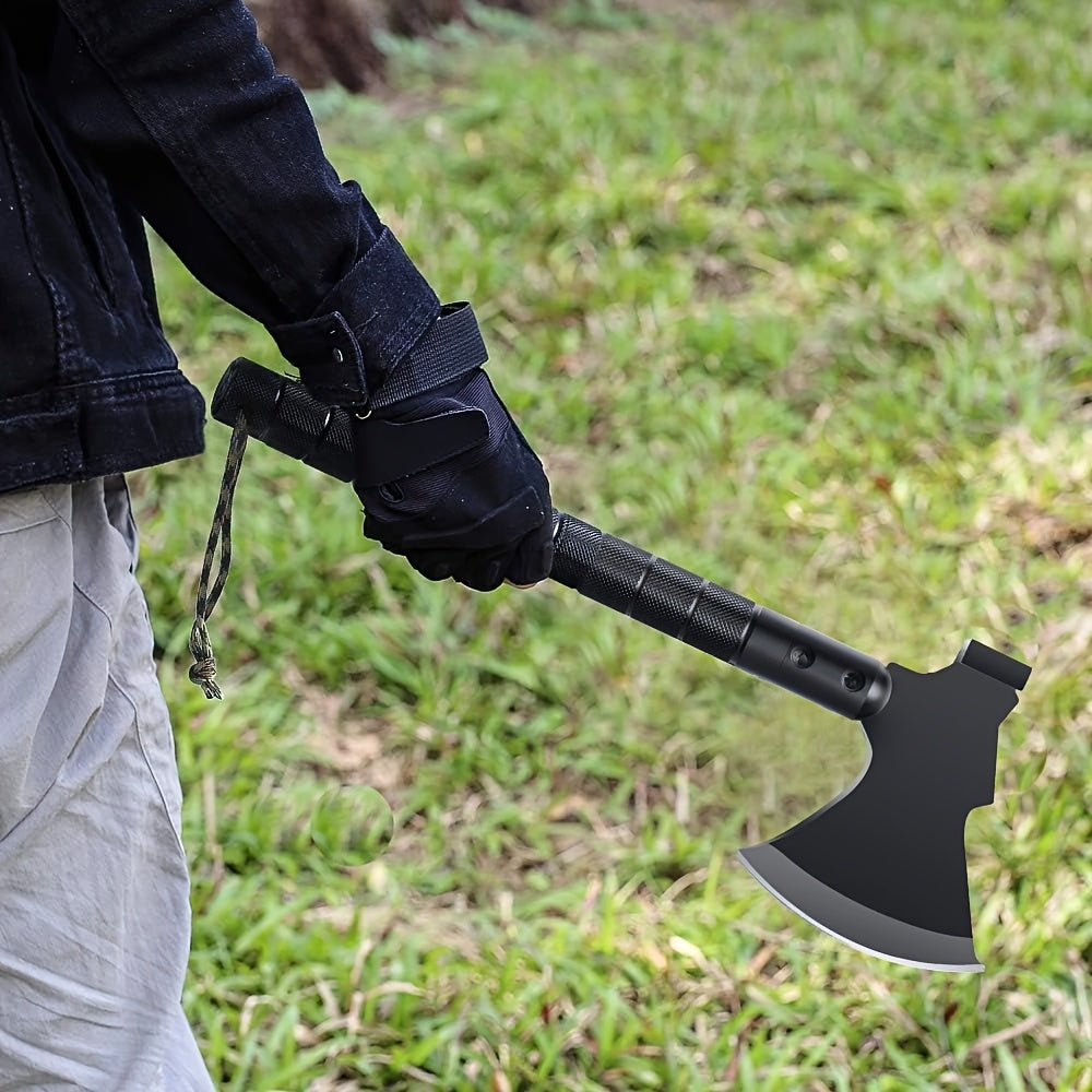 Camping Axe & Hatchet - Multitool Folding Axe with Hammer