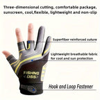 1 Pair Of Breathable Fishing Gloves